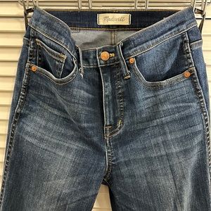Madewell High Rise Skinny jeans